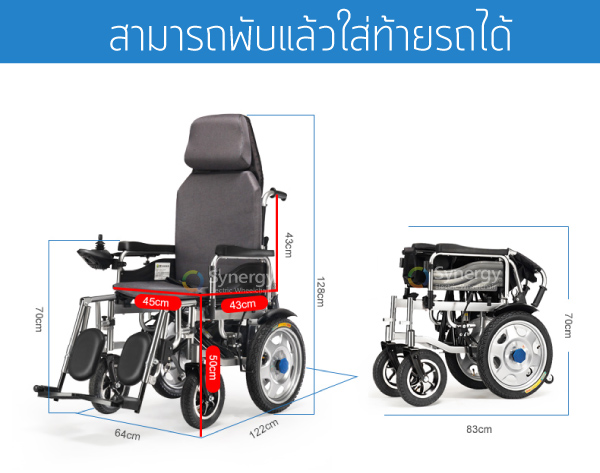 รถเข็นไฟฟ้า วีลแชร์ไฟฟ้า รถเข็นผู้ป่วยไฟฟ้าราคาถูก